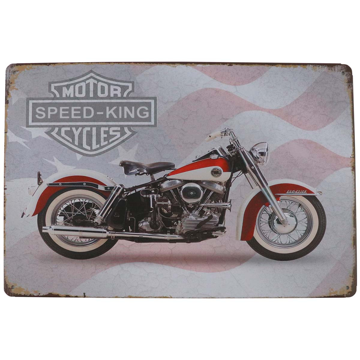 Placa Decorativa Moto Harley-Davidson