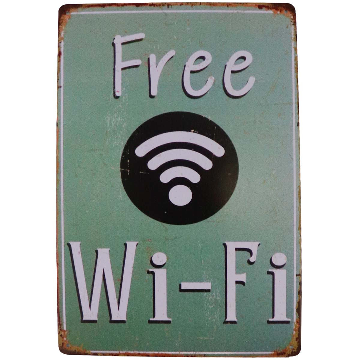 Placa Decorativa Wi-Fi Wifi