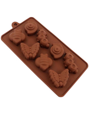 Molde Forma Para Chocolate Decorativo de Silicone 