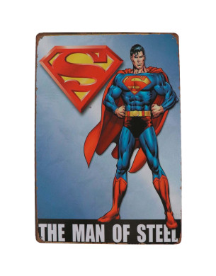 Placa Decorativa Super-Homem Superman